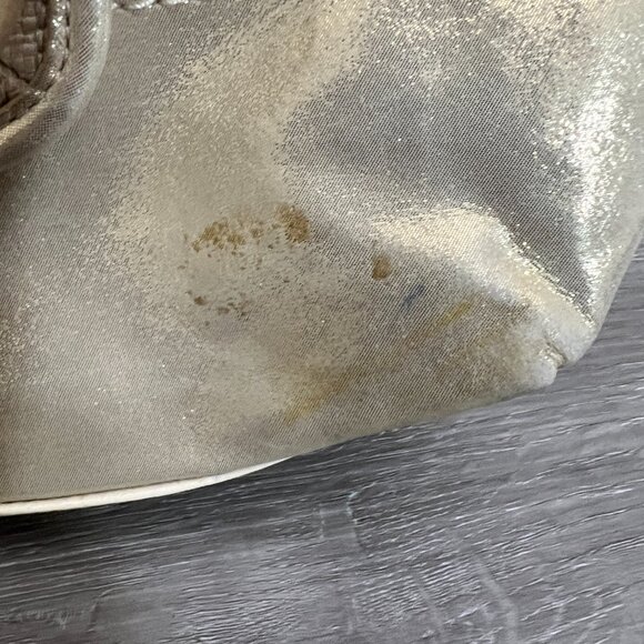 COACH Poppy collection textured raffia & patton leather bleaker tote. #16706 - Picture 2 of 7